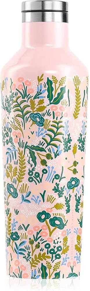 Corkcicle Canteen Triple Insulated Stainless Steel Bottle with Straw - Keeps Cold for 25+ Hours a... | Amazon (US)