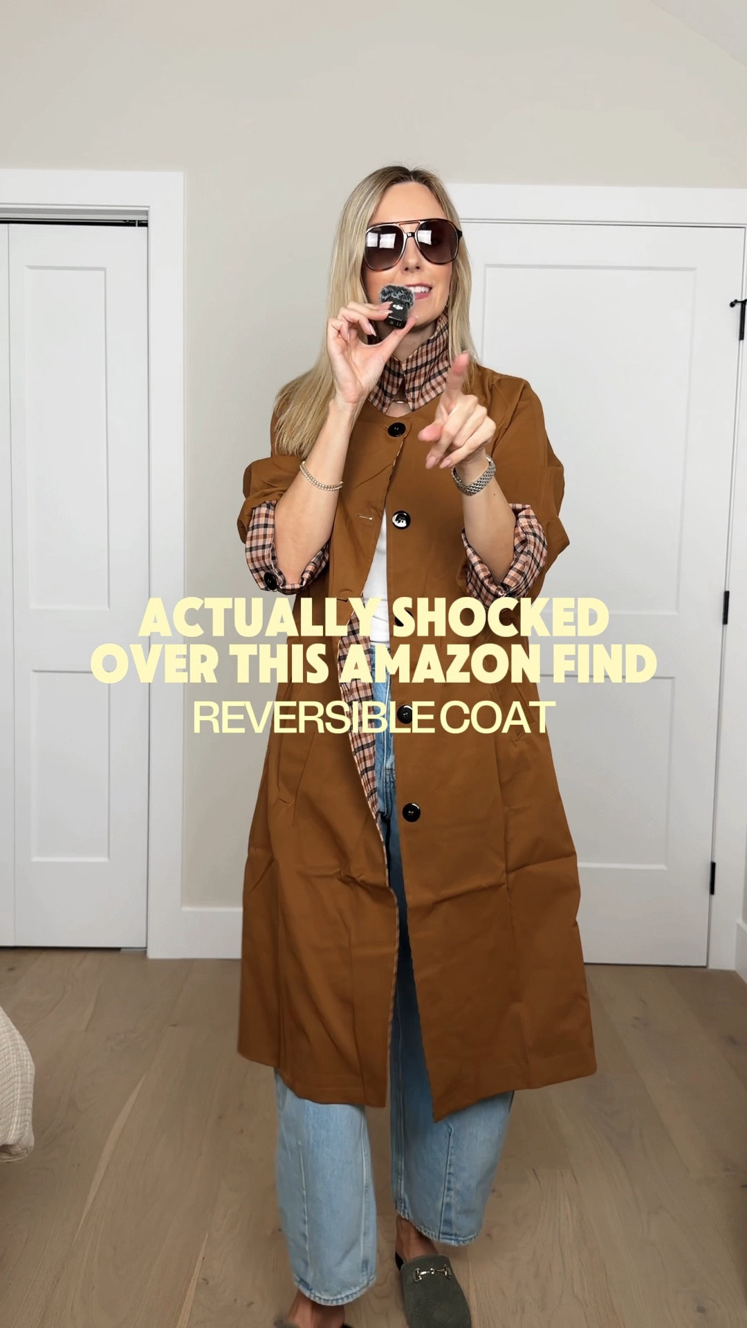 i was NOT expecting this! 👀 this amazon trench coat is reversible… two looks for the price of one?! obsessed 🤎 comment COAT and i’ll send you the link 💌 #amazonfashion #trenchcoat #fallstyle #europeanchic #getreadywithme

#LTKootd #LTKgrwm #LTKdayinmylife