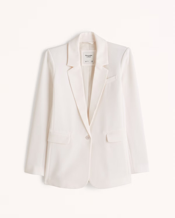 Women's Classic Suiting Blazer | Women's Coats & Jackets | Abercrombie.com | Abercrombie & Fitch (US)