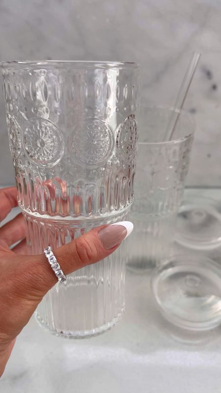 Cutest 2 in one glass/tumbler! You can use as a glass at home or as a tumbler for on-the-go.

#glassware #entertaining #summerentertaining #mothersdaygifts #mothersday #mothersdaygift #gifts #dining #glassicedcoffeecupwithlid #glasstumbler
#glassware #tumbler #tumblers #glasses #coffee #tea #vintageglasses #vintageglassware #vintageglass #borosilicateglass #glassstraw
#bbq #memorialday #mothersdaygiftideas 

#LTKVideo #LTKGiftGuide #LTKhome