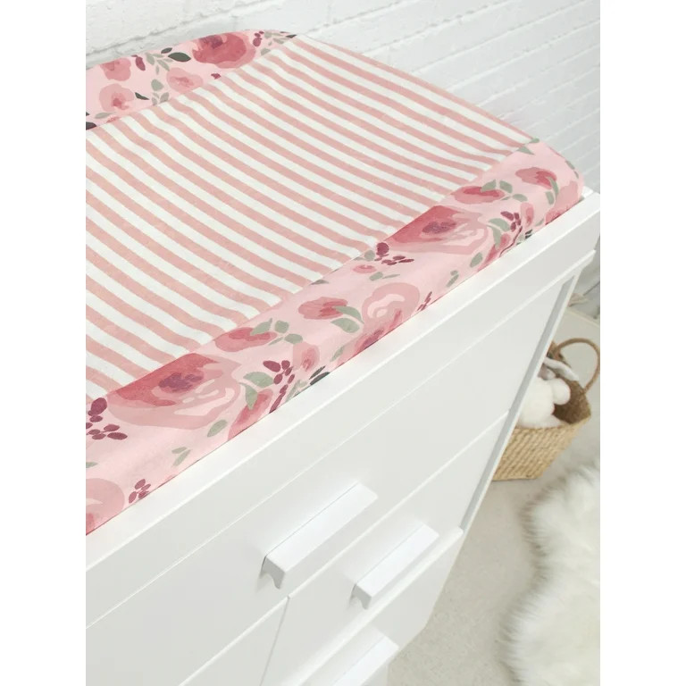 Modern Moments by Gerber Baby & Toddler Girls Plush Changing Pad Cover | Walmart (US)