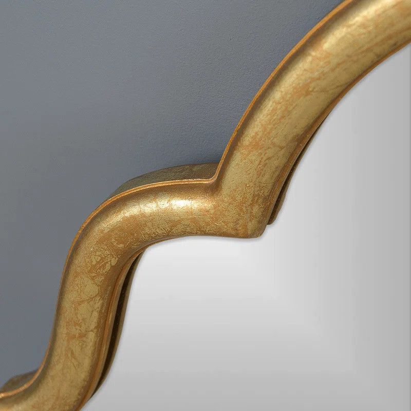 Perri Arch Wood Wall Mirror | Wayfair North America