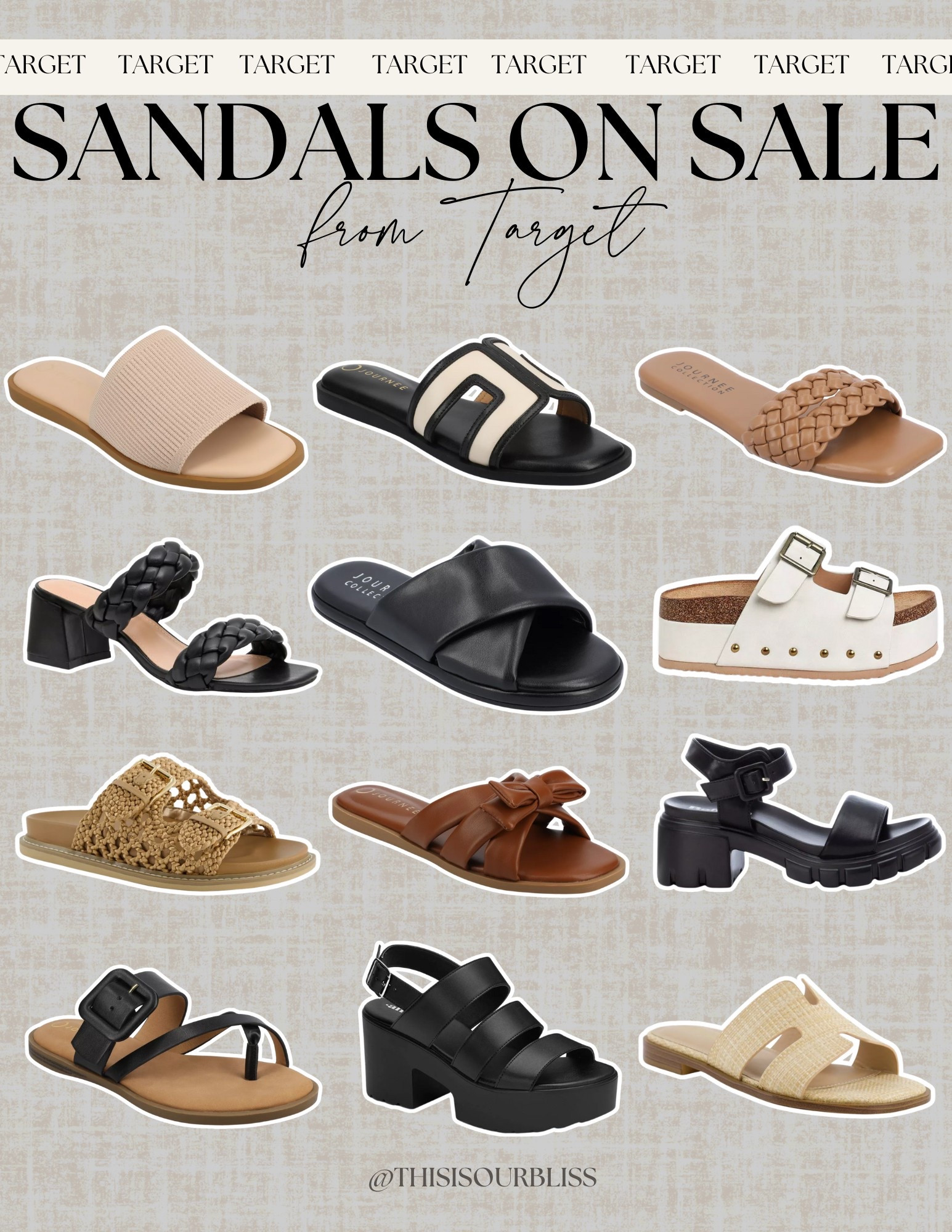 Target sandals on sale that I am loving right now is that are on sale during Target Circle Week! Perfect for spring and summer! 

#LTKStyleTip #LTKShoeCrush
