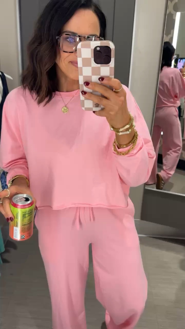 Loving this set from Target! This pink color is perfect for Valentine's Day! This is the softest and coziest set! Perfect for around the house, running errands or just everyday activities! Pink sets cozy outfits outfit of the day spring sets mom life light pink sets VintagePickin 

#LTKootd #LTKPetite #LTKdayinmylife
