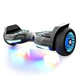 Swagtron Swagboard T580 Warrior Hoverboard with Speaker Synced Lighting FX Powered by LiFePo Battery | Amazon (US)