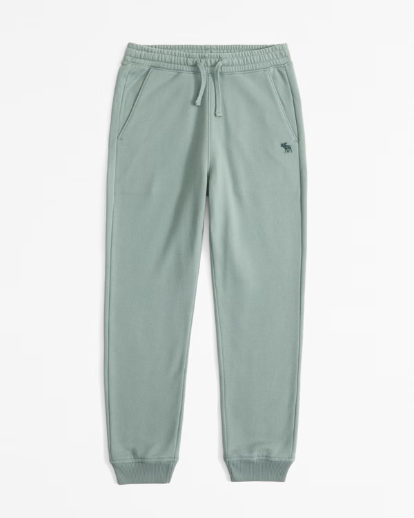 boys essential icon joggers | boys bottoms | Abercrombie.com | Abercrombie & Fitch (US)