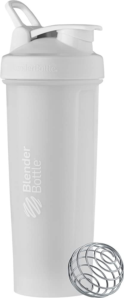 BlenderBottle Classic V2 Shaker Bottle Perfect for Protein Shakes and Pre Workout, 32-Ounce, Whit... | Amazon (US)