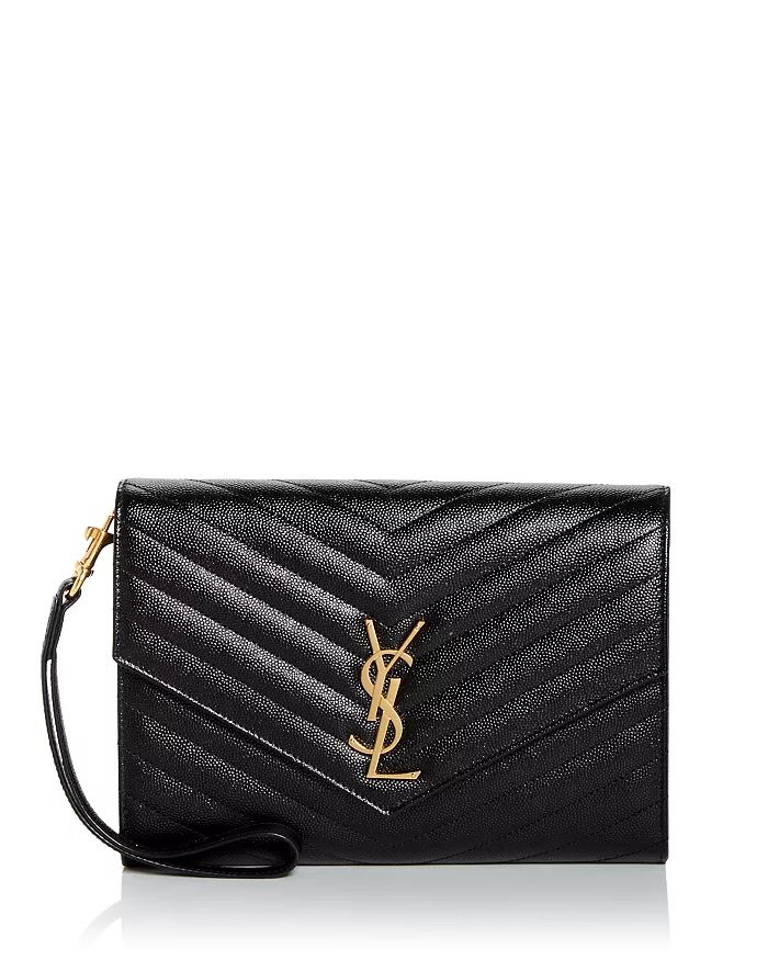 Monogram Quilted Leather Clutch | Bloomingdale's (US)
