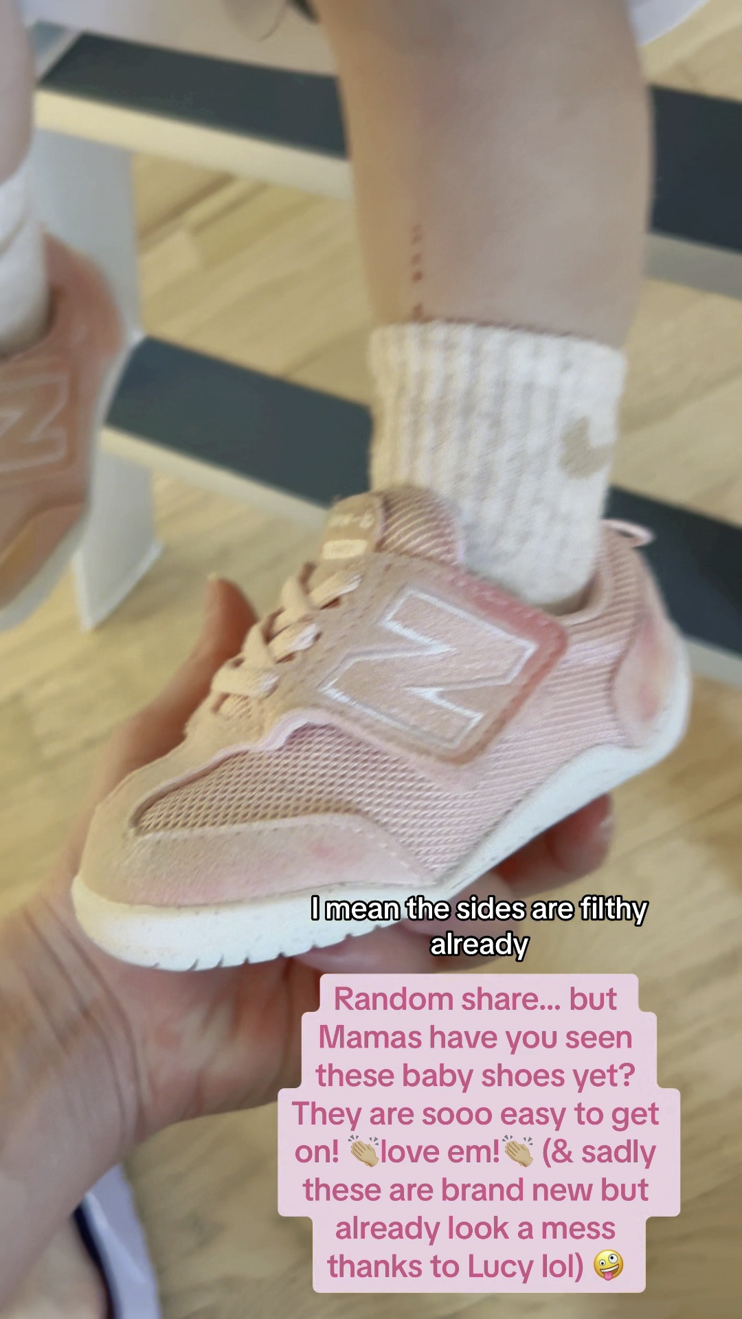 The easiest shoe to get on a baby! 

#LTKFamily #LTKBaby #LTKKids