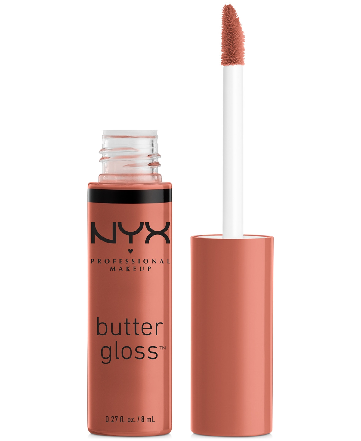 Nyx Professional Makeup Butter Gloss Non-Stick Lip Gloss - Bit Of Honey | Macy's