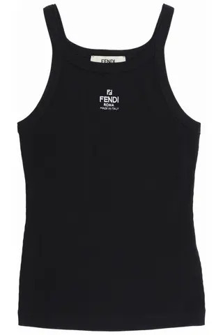 Fendi logo embroidery top | Residenza725 US