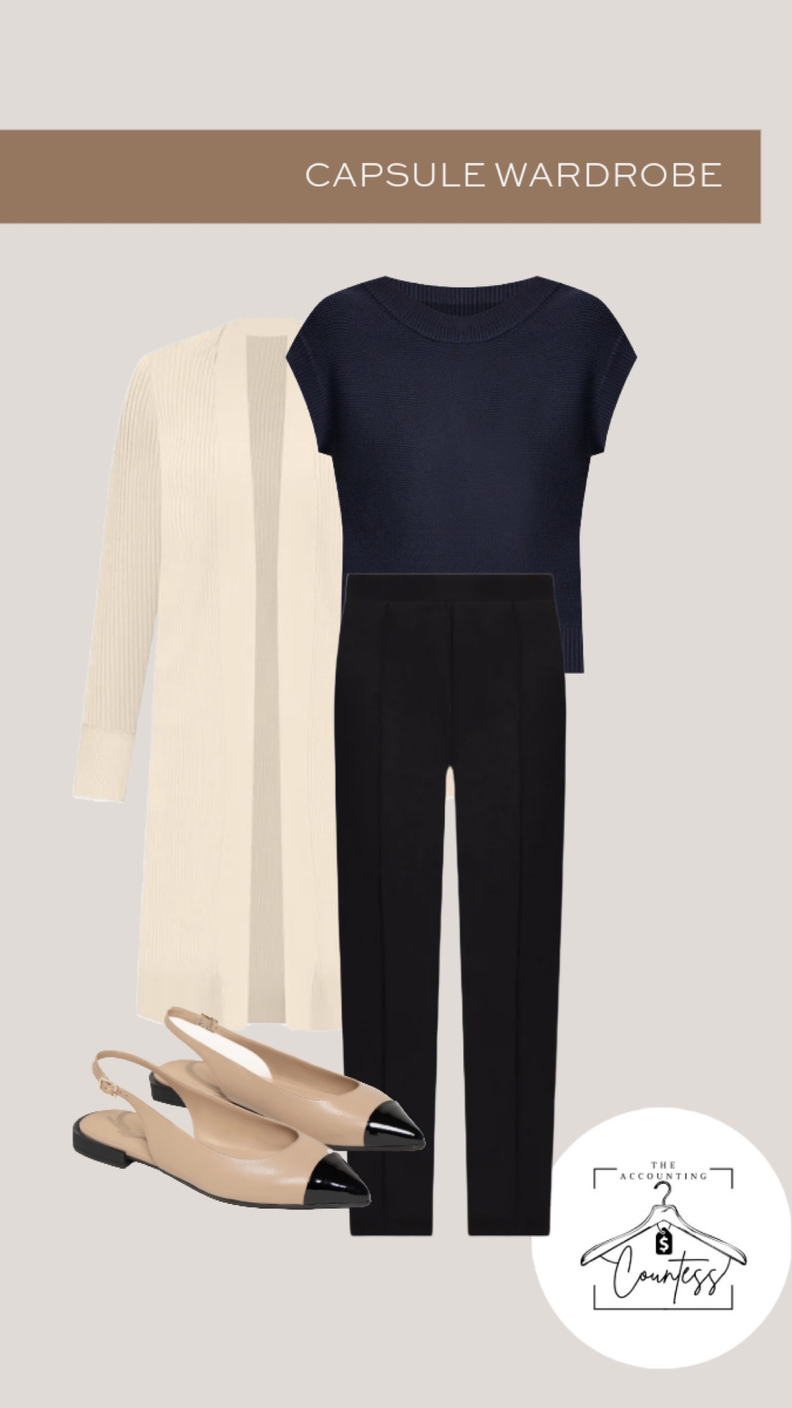 Summer capsule wardrobe outfit 

#LTKSeasonal #LTKWorkwear #LTKShoeCrush