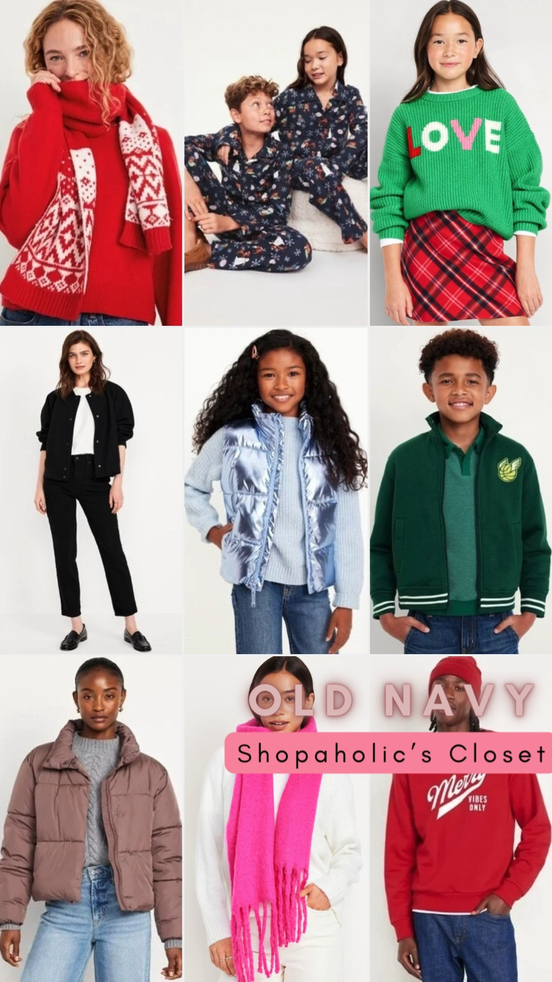 Happy Haulidays at Old Navy!

Everything is 40% off! Check out the items I’m looking at during the sale. Stock up on holiday pjs, and looks for every one on your list.

#shopdeescloset #shopaholicscloset #giftideas 

#LTKFamily #LTKHoliday #LTKGiftGuide