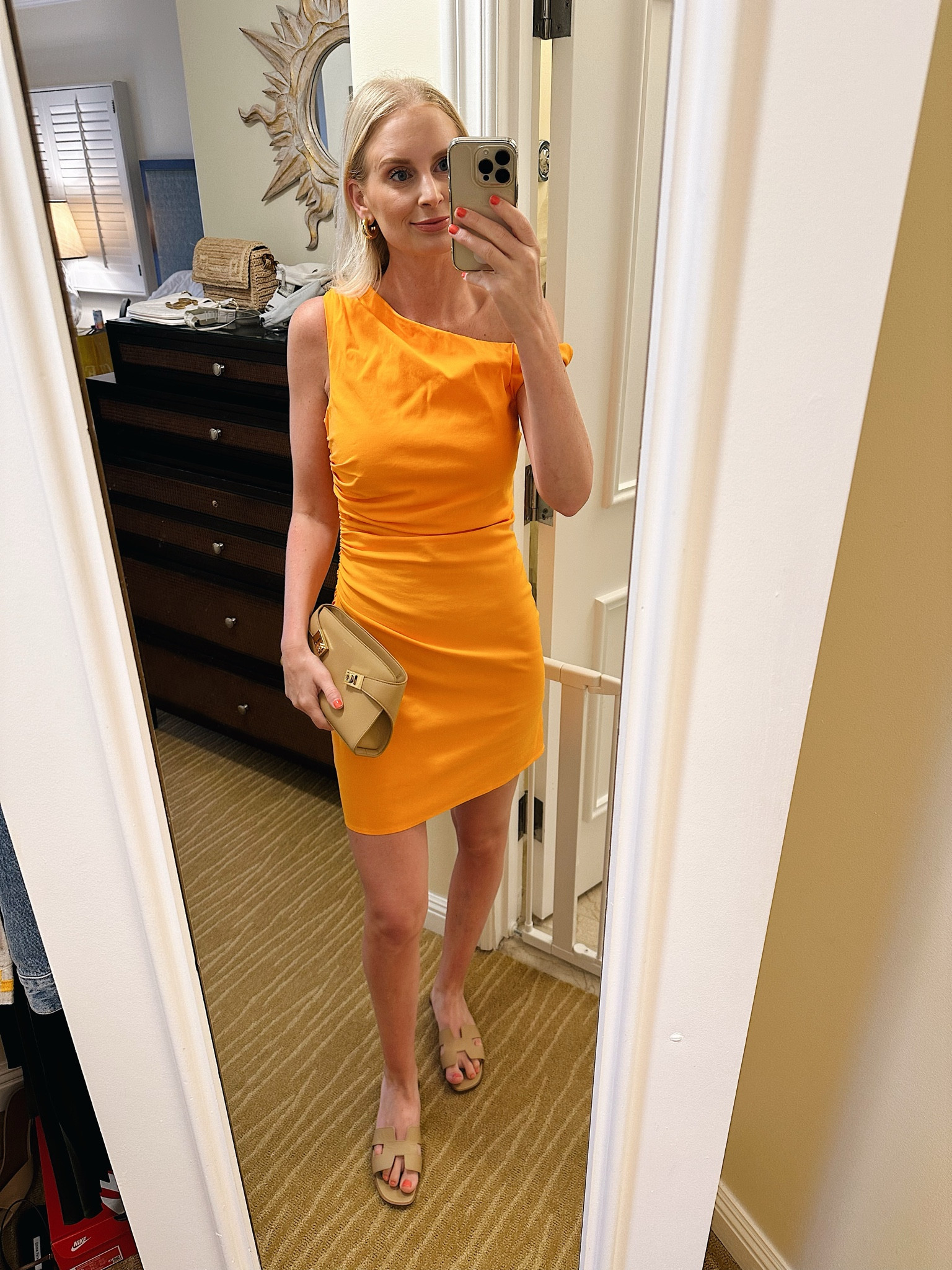 Last night’s look! Wearing the 6 in the dress. Sandals are Hermes! 

#LTKFindsUnder100 #LTKItBag #LTKStyleTip