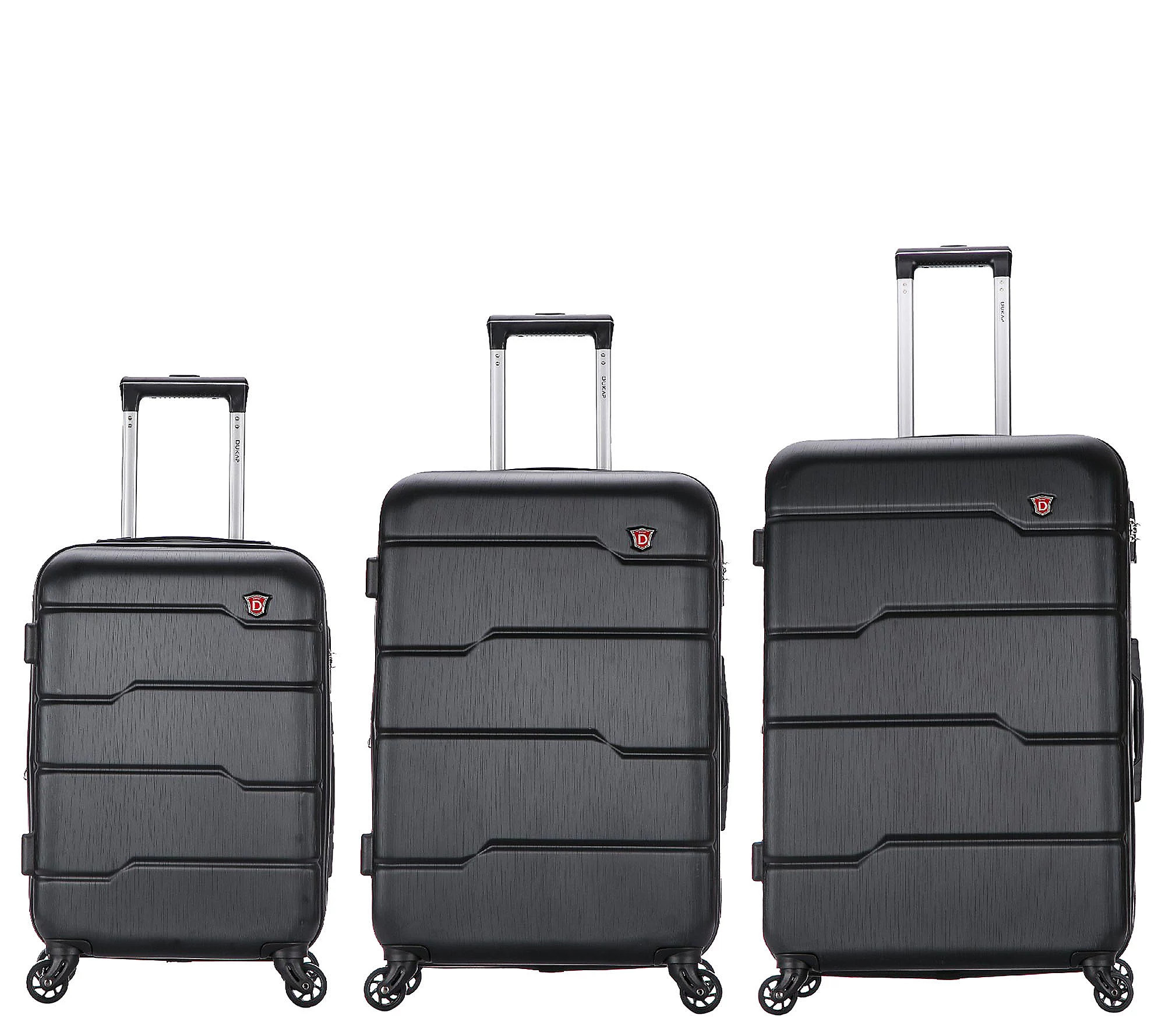 DUKAP Rodez Lightweight Hardside 3-Piece Luggag e Set | QVC