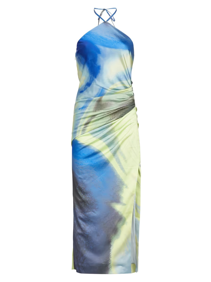 Hansel Abstract Halter Gown | Saks Fifth Avenue
