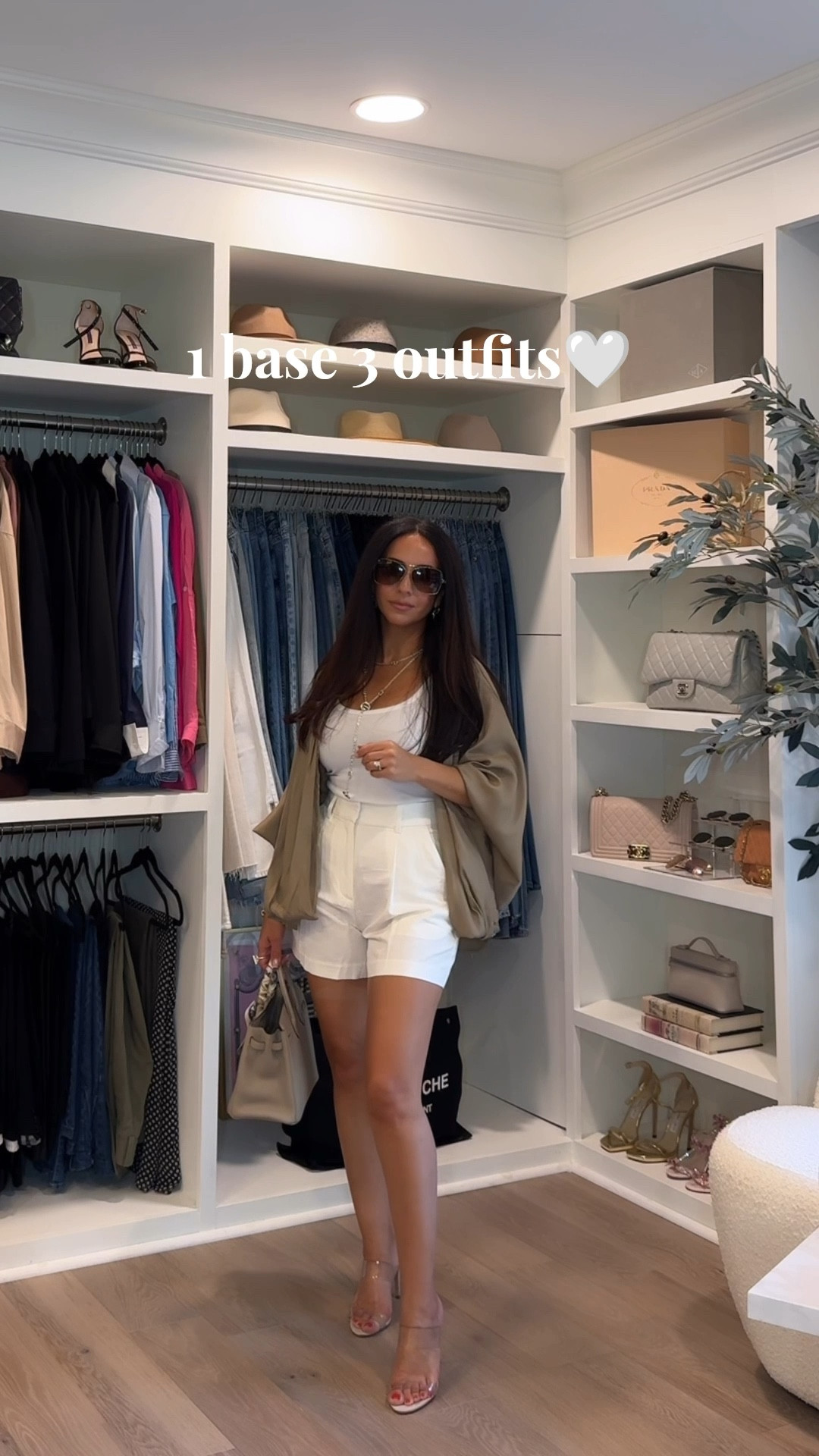 1 base 3 outfits 

Taking this Amazon jacket + tank combo and showing you three easy ways to style it. Super simple, but makes such a difference depending on the bottoms!

Jacket size: small

#LTKStyleTip #LTKOver40 #LTKPetite