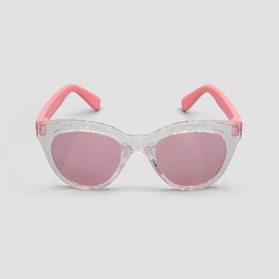 Baby Girls' Glitter Cateye Sunglasses - Just One You® made by carter's 0-12M | Target