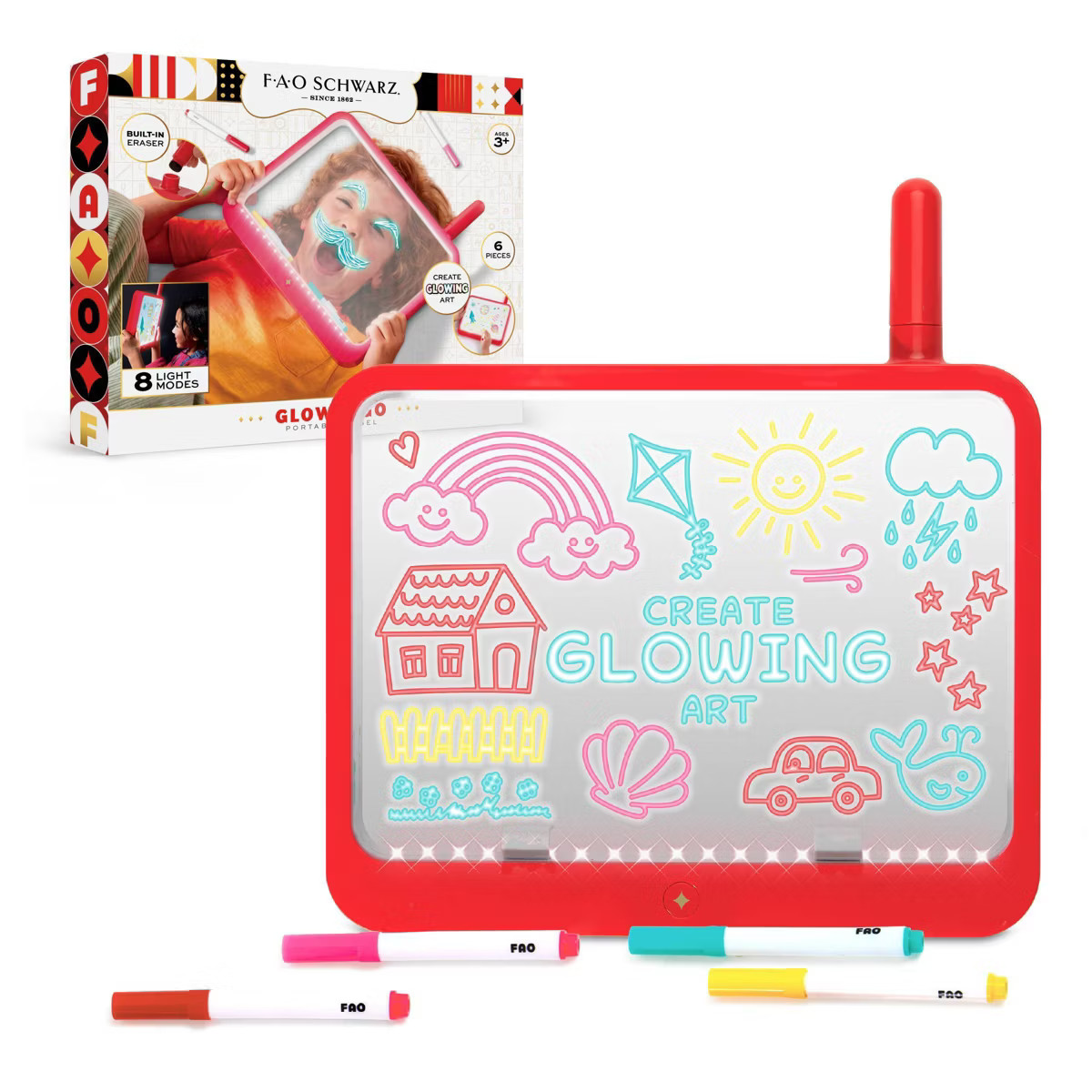 FAO Schwarz Neon Glow Board Portable | Target