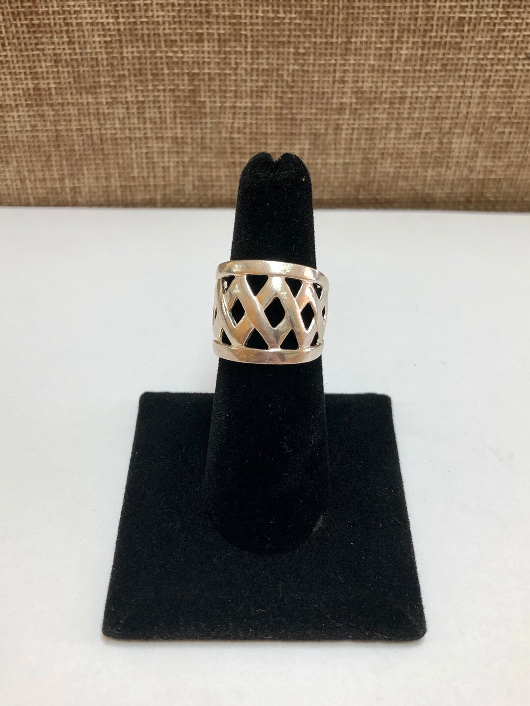 Vintage 925 Sterling Silver Woven Ring! | Etsy (US)