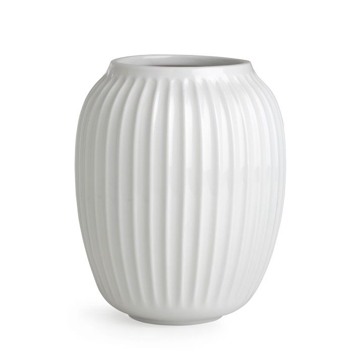 Kahler Hammershoi Vase, White, 3.9” | Williams-Sonoma