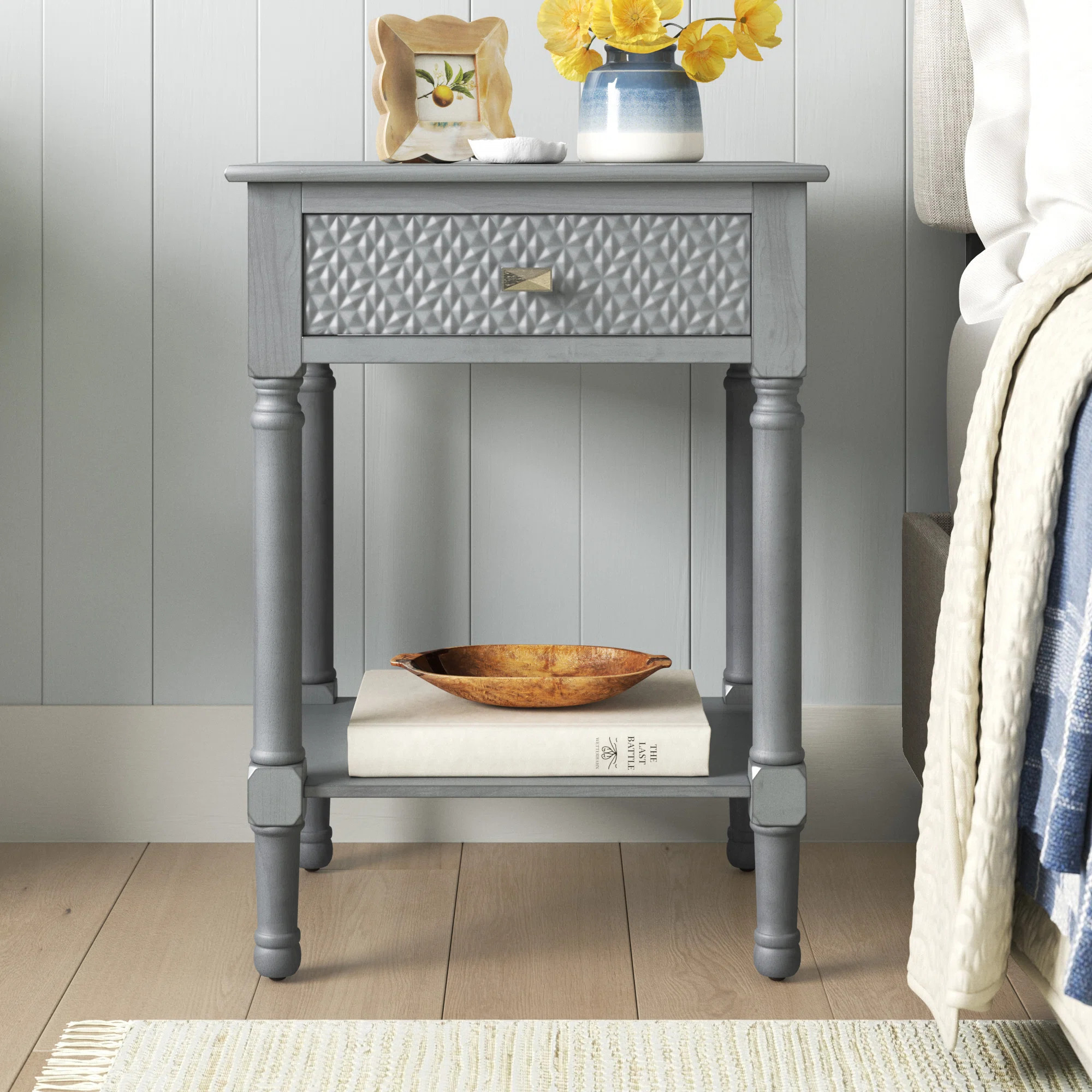 Peters End Table with Storage | Wayfair North America
