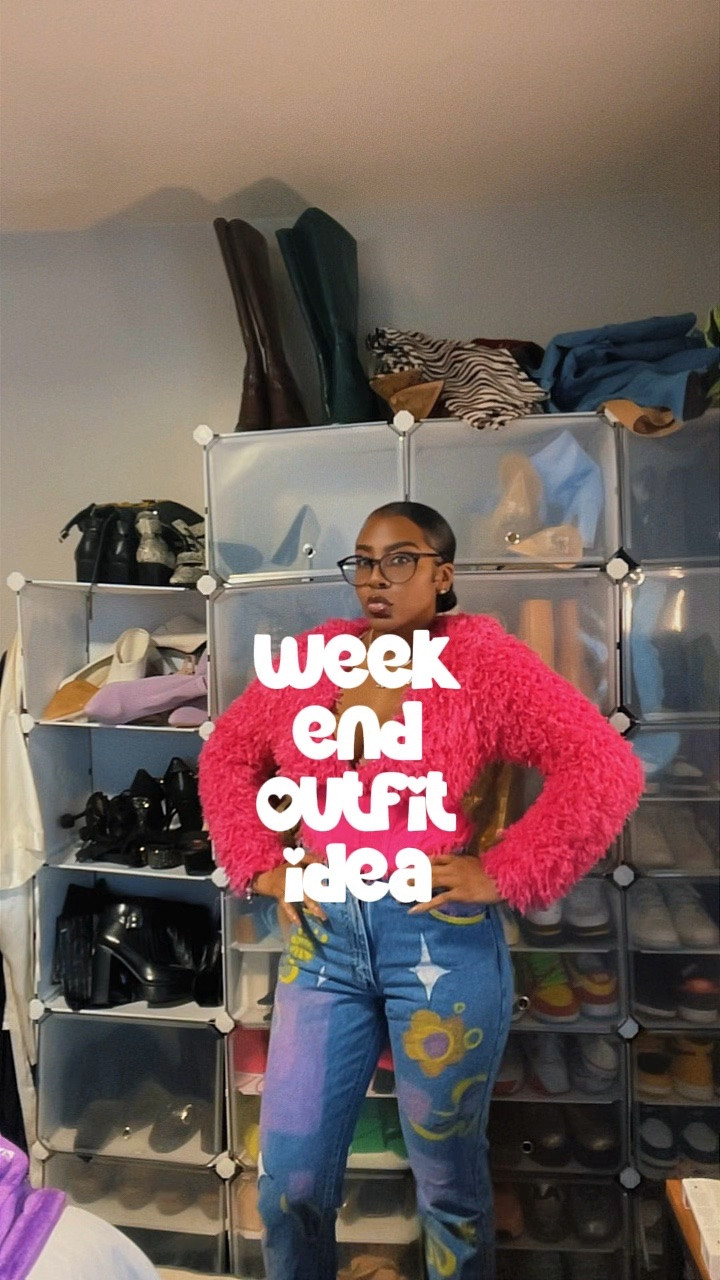 Bold pink outfit inspo 💖
Wearing a statement pink sweater, high-waisted painted jeans, and pointed-toe heels for a fun night-out look.
Everything linked on my LTK — easy, affordable outfit ideas you can recreate ✨ 
#FashionIsKie #PinkOutfit #StyleInspo #LTKCreator #ShopMyLook #ClosetStyling #OutfitInspo #StatementLook #KeeksStyle #BlackGirlStyle #shein #carhartt 

#LTKootd #LTKgrwm #LTKValentine