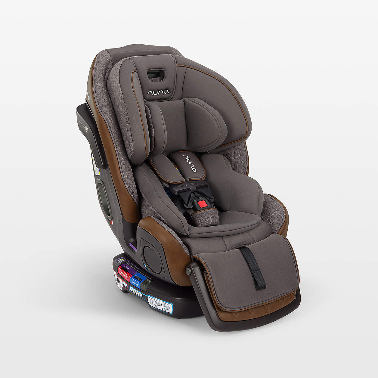 Nuna EXEC next Granite Grey All-in-One Convertible Baby Car Seat | Crate & Kids | Crate & Barrel