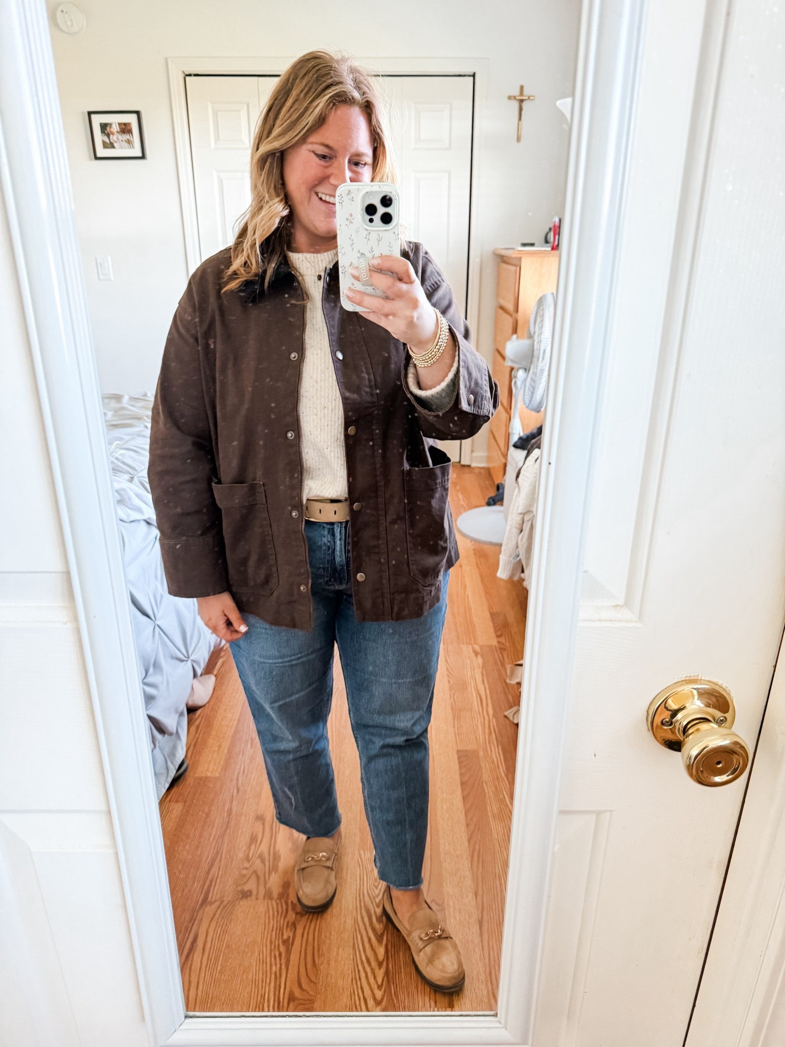 My barn coat is back in stock in a bunch of sizes! Wearing an XL petite  

#LTKPetite #LTKMidsize #LTKSeasonal