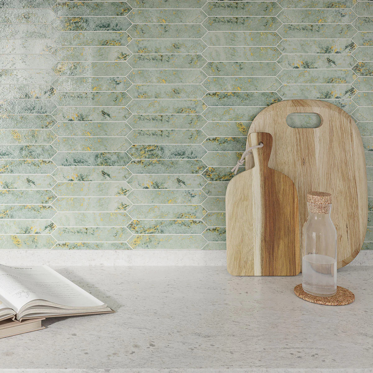 Picchetto Rustic Aqua | Tile Club