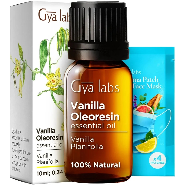 Gya Labs Aceite Esencial de Vainilla para Difusor - Aceite Esencial de Oleorresina de Vainilla pa... | Walmart (US)