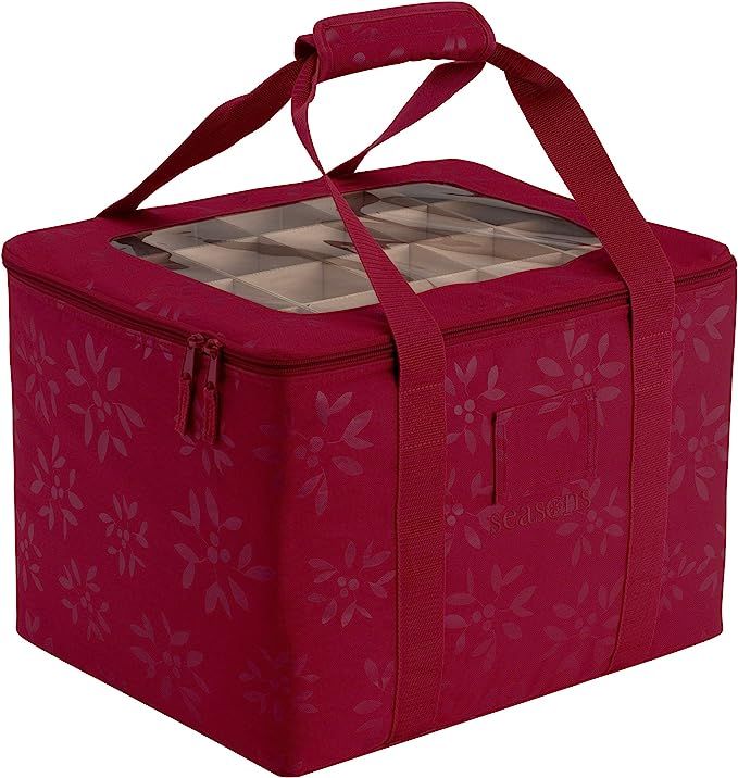 Classic Accessories Seasons Christmas Tree Ornament Organizer & Storage Bin | Amazon (US)