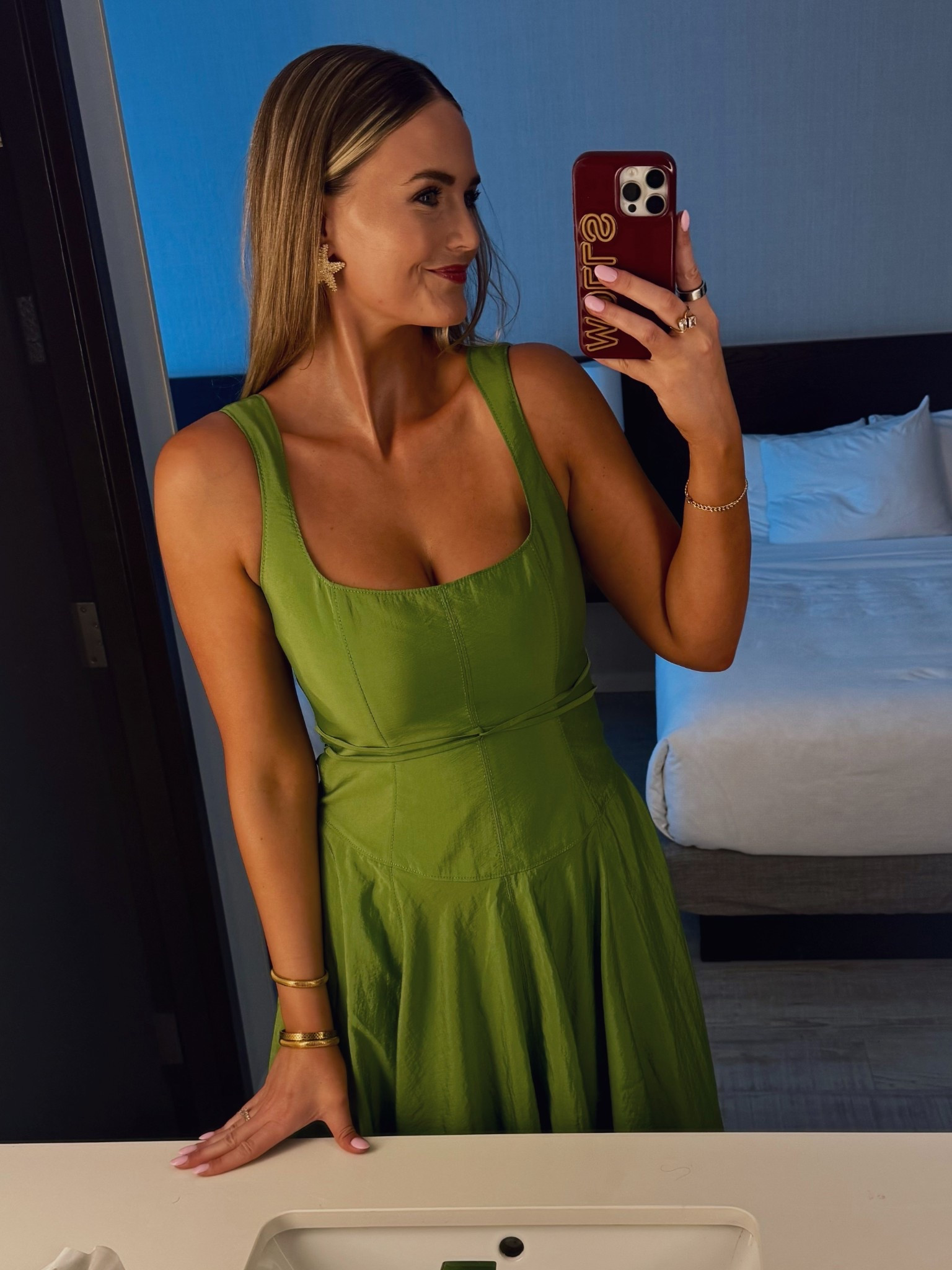 Wedding guest dress, welcome party outfit, Florida wedding, green dress, spring dress, summer dress, maxi dress, corset dress, drop waist 

#LTKSeasonal #LTKWedding #LTKSummerEdit