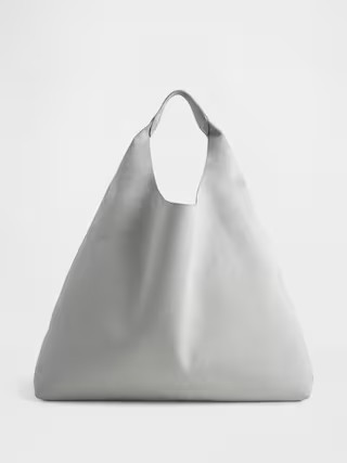 Vegan Suede Slouchy Tote Bag | Gap (US)