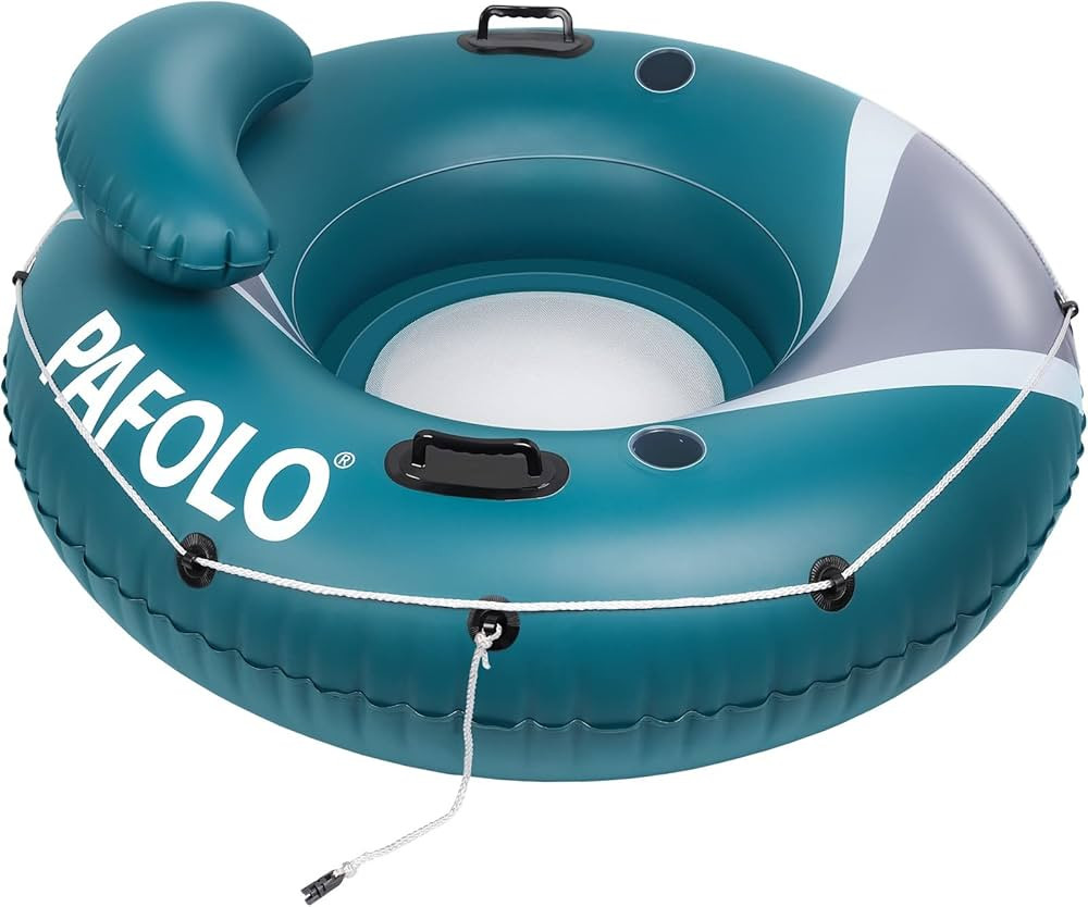 River Tubes for Floating Heavy Duty, Pool Float Adult, 53" Inflatable Float Tube for Beach Lake R... | Amazon (US)