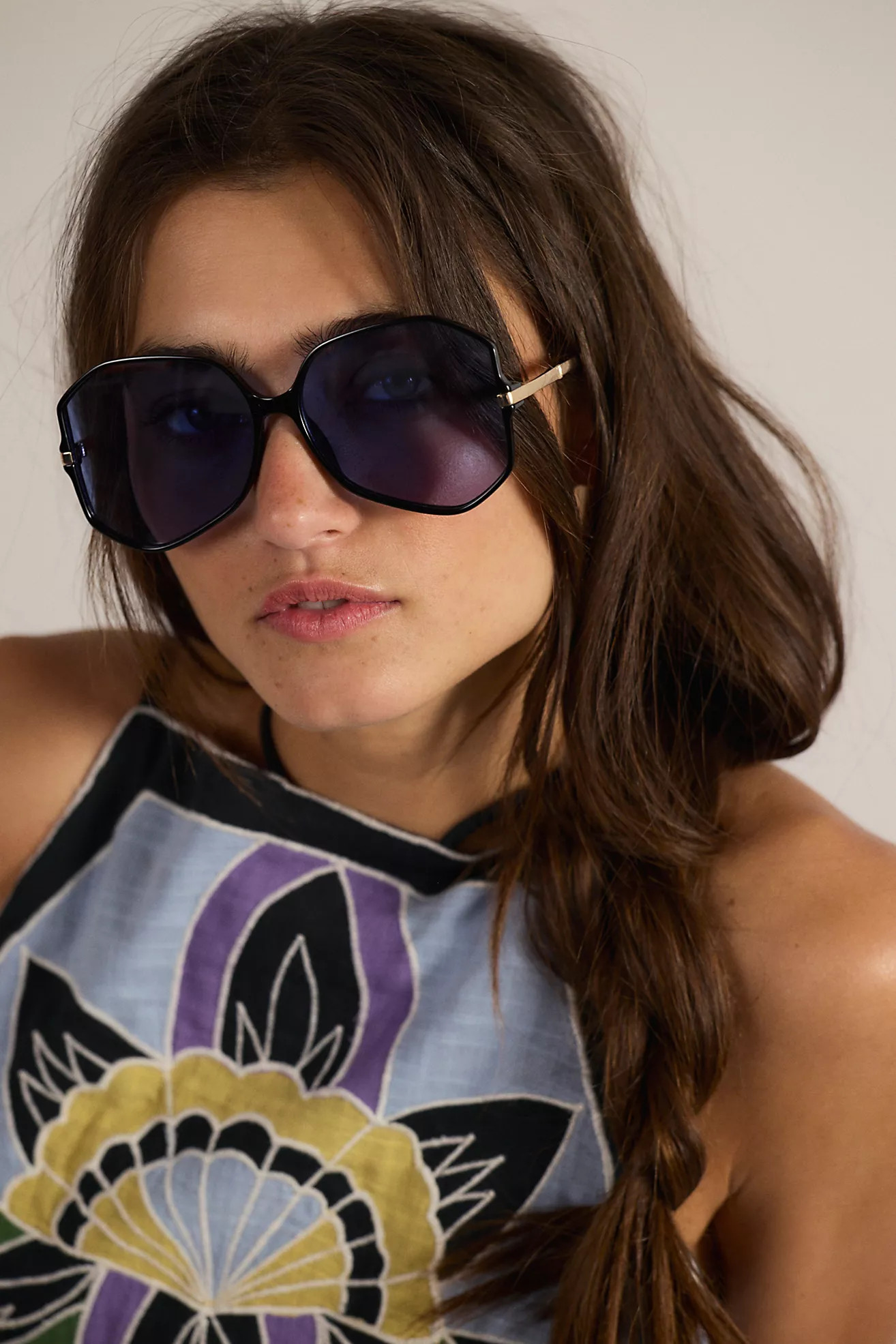Jerry Oversized Sunglasses | Free People (Global - UK&FR Excluded)