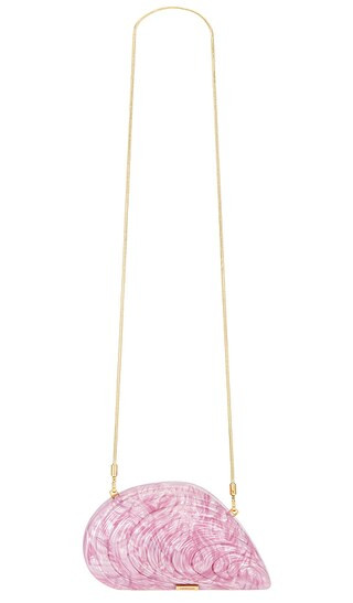 Bridget Pearl Oyster Clutch in Petal | Revolve Clothing (Global)
