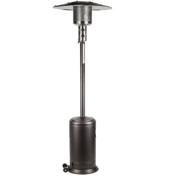 XtremepowerUS 48,000 BTU Garden Outdoor Patio Heater Propane Standing Propane Gas Auto Tilt CSA, ... | Walmart (US)