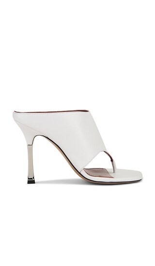 Lorena Thong 100 Mule in White | Revolve Clothing (Global)