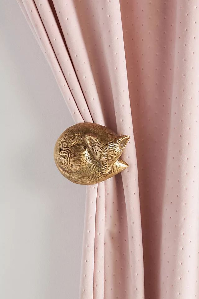 Sleeping Fox Tieback | Anthropologie (US)