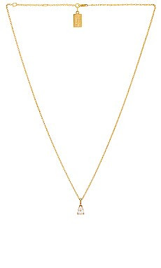 MIRANDA FRYE Eleanor Chain with Gianna Charm Necklace in Gold from Revolve.com | Revolve Clothing (Global)