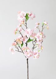 Artificial Pink Cherry Blossom Branch - 18" | Afloral (US)