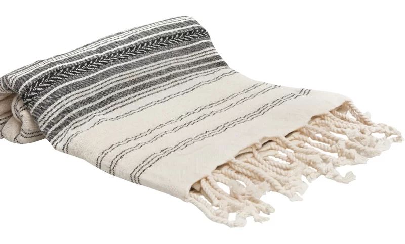 Zavier Hand Woven Turkish Cotton Bath Towel | Wayfair North America