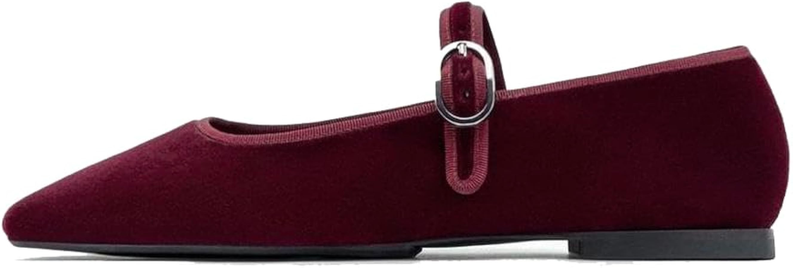 Women's Leopard Print Mary Jane Flats Square Toe Bow Tie Ballet Flats for Women Buckle Strap Comf... | Amazon (US)