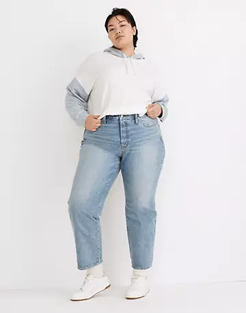 The Plus Curvy Perfect Vintage Straight Jean in Seyland Wash | Madewell