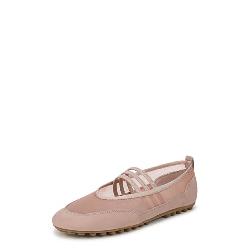 Franco Sarto Women's Fietta Mary Jane Flat Ballet Slipper Pink Mesh Fabric 5.5 M | Amazon (US)