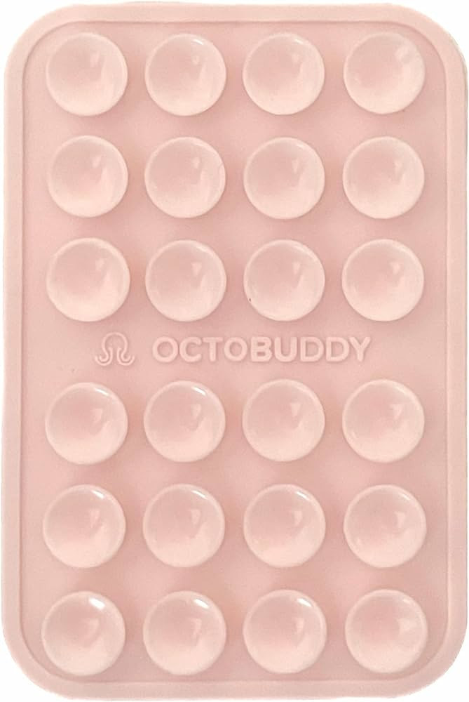 Amazon.com: OCTOBUDDY | Silicone Suction Phone Case Adhesive Mount | (Chalk Pink) : Cell Phones &... | Amazon (US)