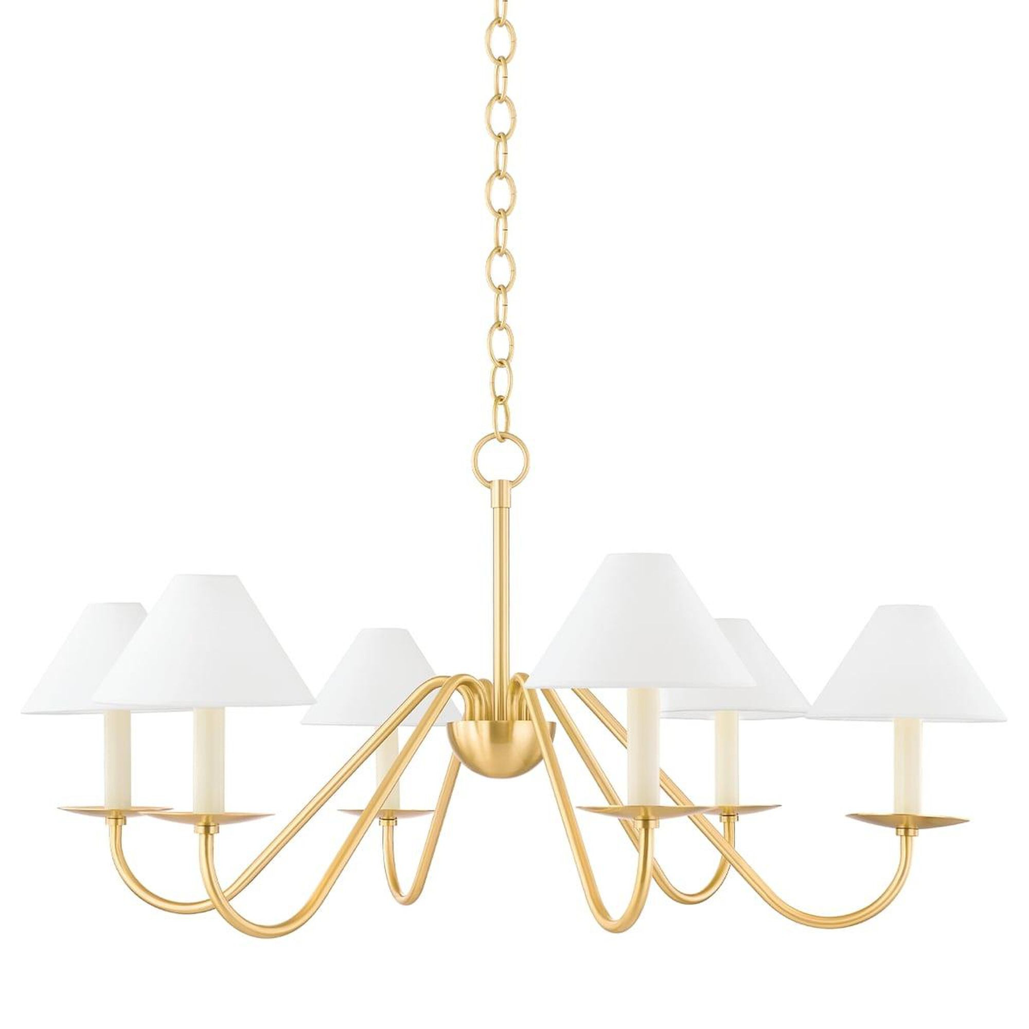 Lenore 36 Inch 6 Light Chandelier by Mitzi | 1800 Lighting