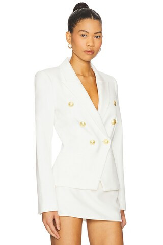 Marie Blazer in White | Revolve Clothing (Global)