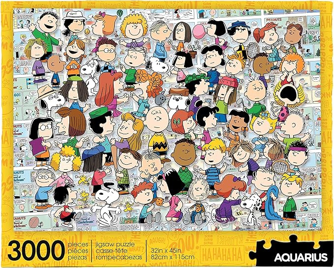 AQUARIUS Peanuts Cast Puzzle (3000 Piece Jigsaw Puzzle) - Officially Licensed Peanuts Merchandise... | Amazon (US)